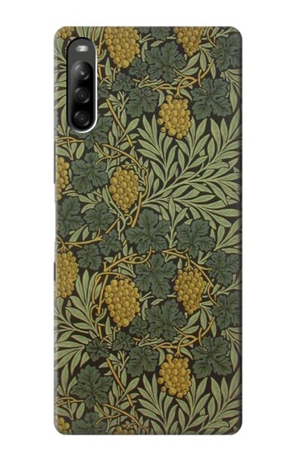 W3662 William Morris Vine Pattern Hard Case and Leather Flip Case For Sony Xperia L5