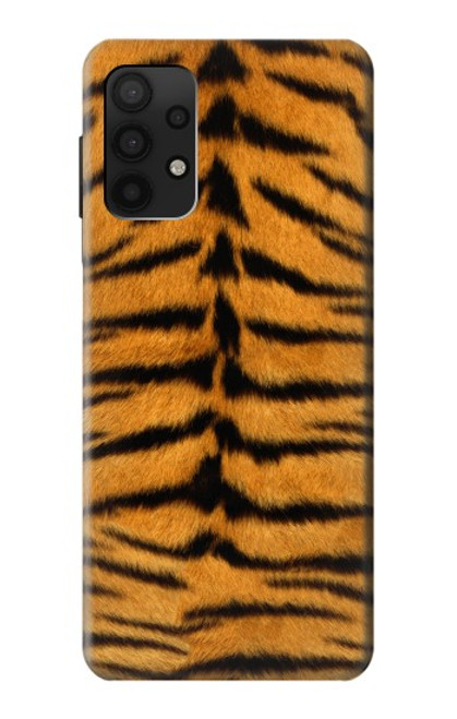 W0576 Tiger Skin Hard Case and Leather Flip Case For Samsung Galaxy A32 4G