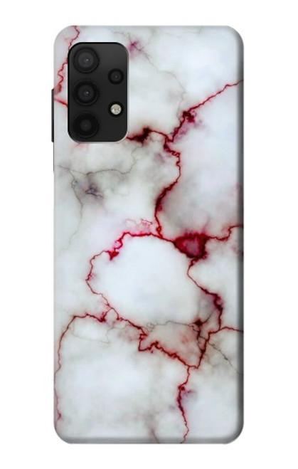 W2920 Bloody Marble Hard Case and Leather Flip Case For Samsung Galaxy A32 4G