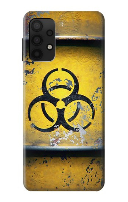 W3669 Biological Hazard Tank Graphic Hard Case and Leather Flip Case For Samsung Galaxy A32 4G
