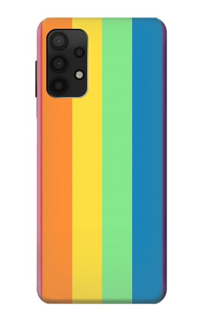 W3699 LGBT Pride Hard Case and Leather Flip Case For Samsung Galaxy A32 4G