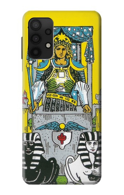 W3739 Tarot Card The Chariot Hard Case and Leather Flip Case For Samsung Galaxy A32 4G