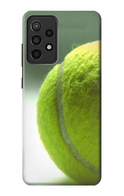 W0924 Tennis Ball Hard Case and Leather Flip Case For Samsung Galaxy A52, Galaxy A52 5G