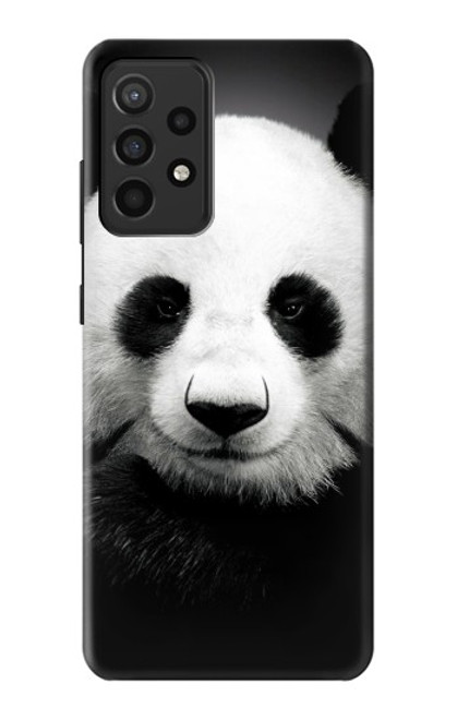 W1072 Panda Bear Hard Case and Leather Flip Case For Samsung Galaxy A52, Galaxy A52 5G