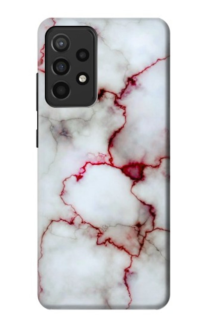 W2920 Bloody Marble Hard Case and Leather Flip Case For Samsung Galaxy A52, Galaxy A52 5G