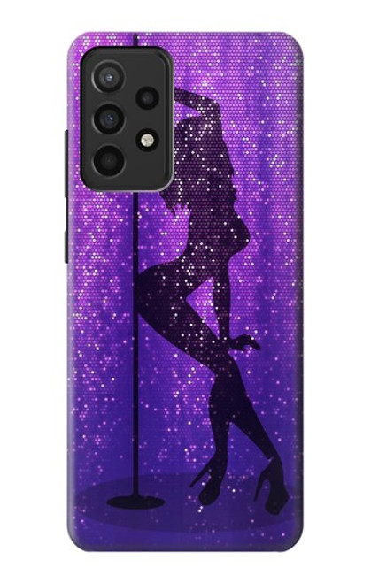 W3400 Pole Dance Hard Case and Leather Flip Case For Samsung Galaxy A52, Galaxy A52 5G