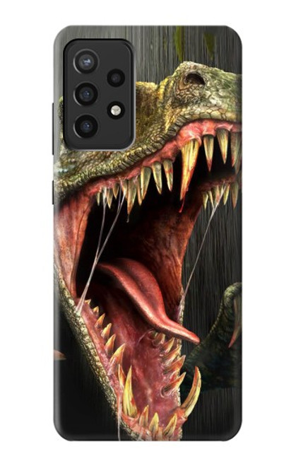 W0923 T-Rex Dinosaur Hard Case and Leather Flip Case For Samsung Galaxy A72, Galaxy A72 5G