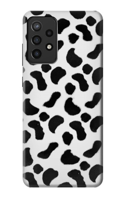W2728 Dalmatians Texture Hard Case and Leather Flip Case For Samsung Galaxy A72, Galaxy A72 5G