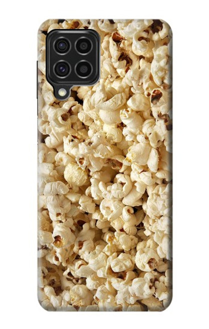 W0625 Popcorn Hard Case and Leather Flip Case For Samsung Galaxy F62