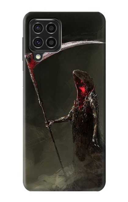 W1319 Grim Reaper Death Scythe Hard Case and Leather Flip Case For Samsung Galaxy F62