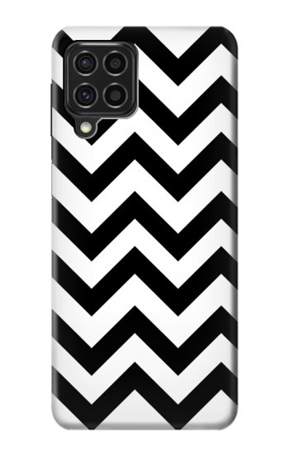 W1613 Chevron Zigzag Hard Case and Leather Flip Case For Samsung Galaxy F62