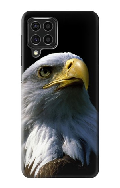 W2046 Bald Eagle Hard Case and Leather Flip Case For Samsung Galaxy F62