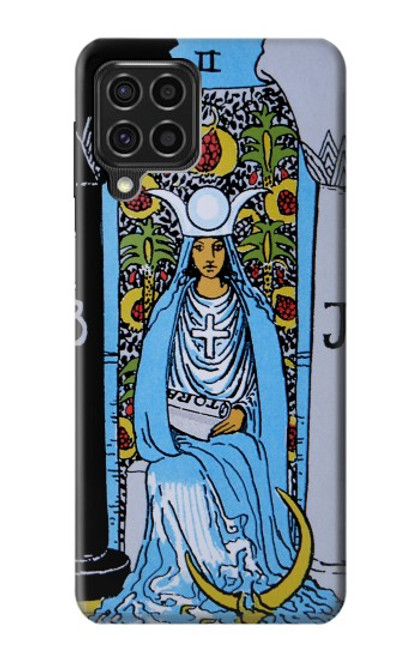 W2764 High Priestess Tarot Card Hard Case and Leather Flip Case For Samsung Galaxy F62