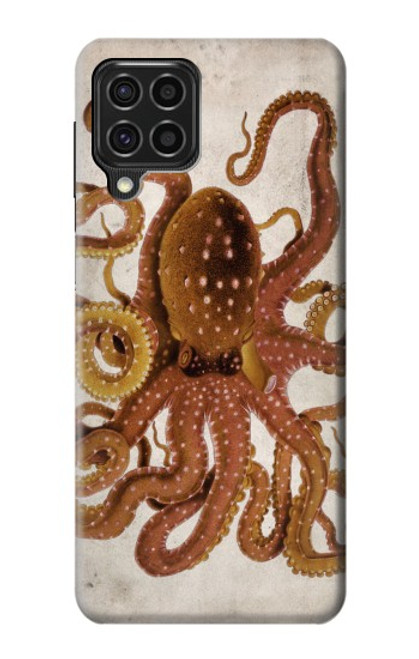 W2801 Vintage Octopus Hard Case and Leather Flip Case For Samsung Galaxy F62