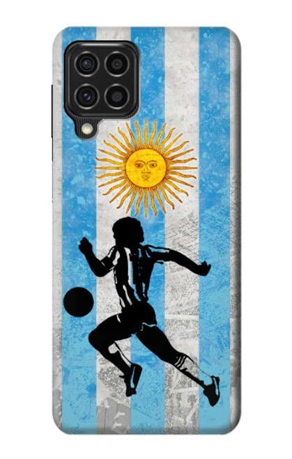 W2977 Argentina Football Soccer Hard Case and Leather Flip Case For Samsung Galaxy F62