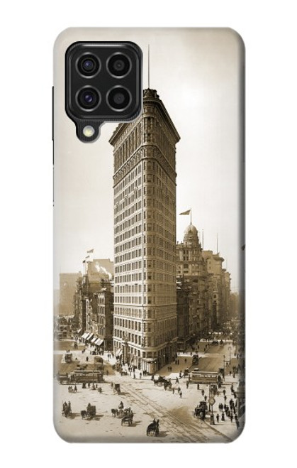 W3046 Old New York Flatiron Building Hard Case and Leather Flip Case For Samsung Galaxy F62