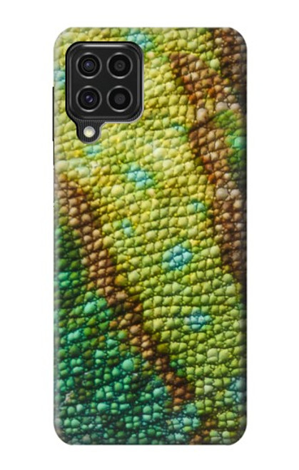 W3057 Lizard Skin Graphic Printed Hard Case and Leather Flip Case For Samsung Galaxy F62