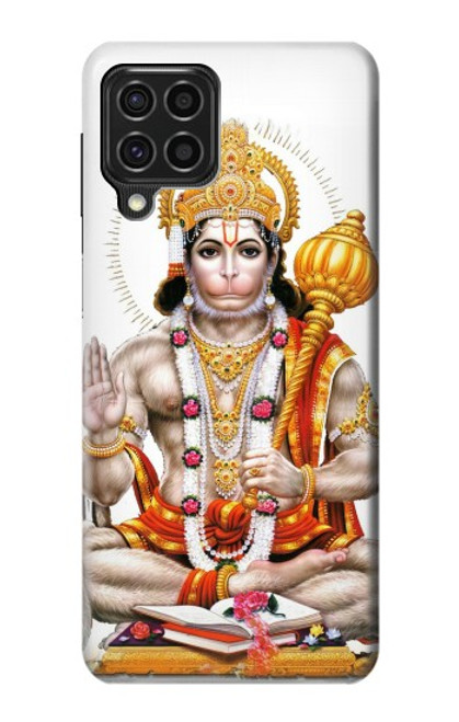 W3186 Lord Hanuman Chalisa Hindi Hindu Hard Case and Leather Flip Case For Samsung Galaxy F62