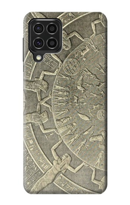 W3396 Dendera Zodiac Ancient Egypt Hard Case and Leather Flip Case For Samsung Galaxy F62