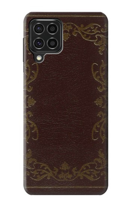 W3553 Vintage Book Cover Hard Case and Leather Flip Case For Samsung Galaxy F62