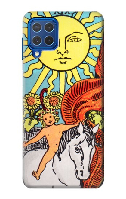 W0565 Tarot Sun Hard Case and Leather Flip Case For Samsung Galaxy M62