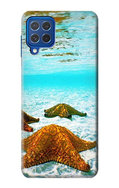 W1679 Starfish Sea Beach Hard Case and Leather Flip Case For Samsung Galaxy M62