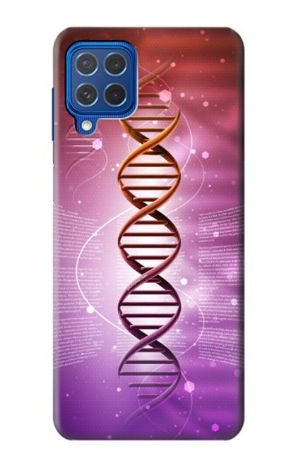 W2573 Dna Genetic Code Hard Case and Leather Flip Case For Samsung Galaxy M62