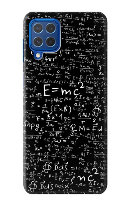 W2574 Mathematics Physics Blackboard Equation Hard Case and Leather Flip Case For Samsung Galaxy M62