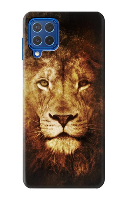 W3182 Lion Hard Case and Leather Flip Case For Samsung Galaxy M62