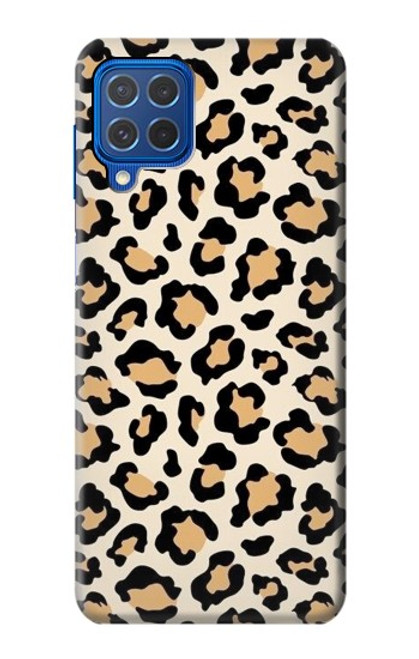 W3374 Fashionable Leopard Seamless Pattern Hard Case and Leather Flip Case For Samsung Galaxy M62