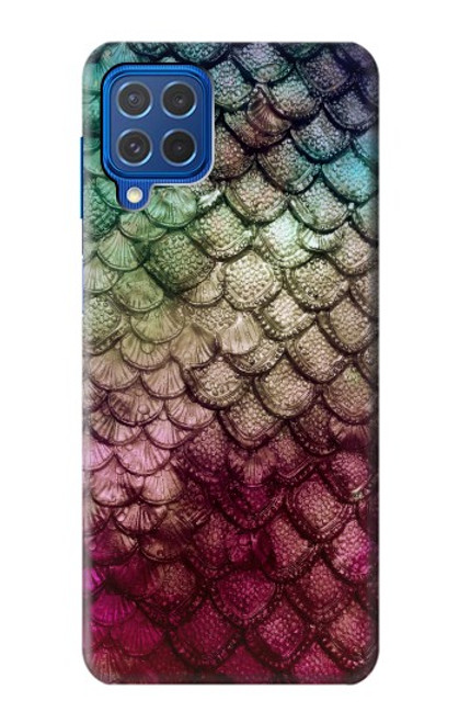 W3539 Mermaid Fish Scale Hard Case and Leather Flip Case For Samsung Galaxy M62