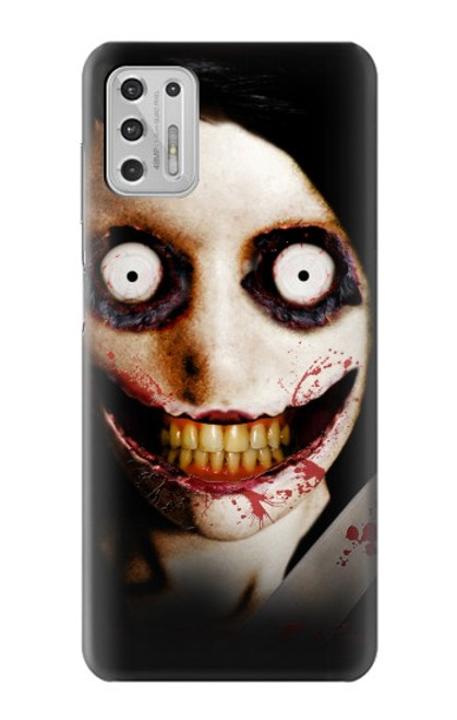 W1344 Jeff the Killer Hard Case and Leather Flip Case For Motorola Moto G Stylus (2021)