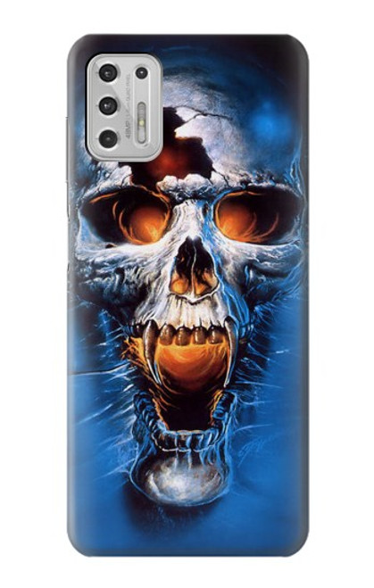 W1462 Vampire Skull Hard Case and Leather Flip Case For Motorola Moto G Stylus (2021)