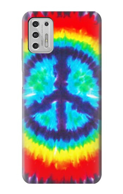 W1870 Tie Dye Peace Hard Case and Leather Flip Case For Motorola Moto G Stylus (2021)