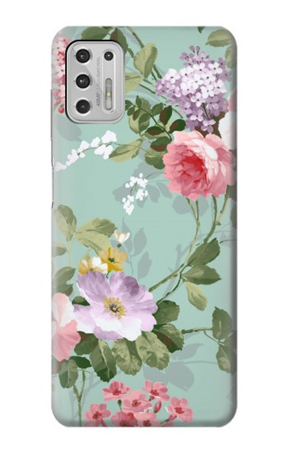 W2178 Flower Floral Art Painting Hard Case and Leather Flip Case For Motorola Moto G Stylus (2021)