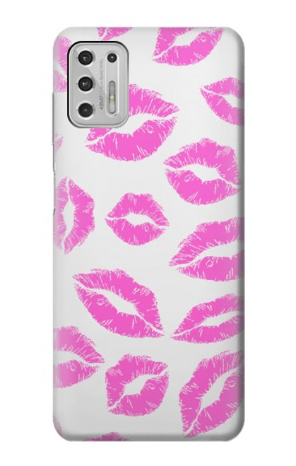 W2214 Pink Lips Kisses Hard Case and Leather Flip Case For Motorola Moto G Stylus (2021)