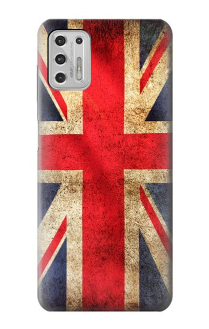 W2303 British UK Vintage Flag Hard Case and Leather Flip Case For Motorola Moto G Stylus (2021)