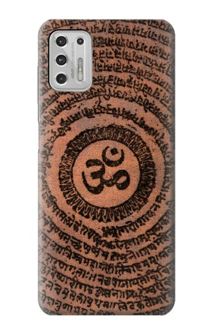 W2874 Om Symbol Tattoo Hard Case and Leather Flip Case For Motorola Moto G Stylus (2021)