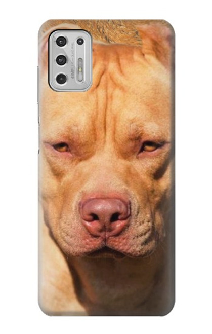 W2903 American Pitbull Dog Hard Case and Leather Flip Case For Motorola Moto G Stylus (2021)