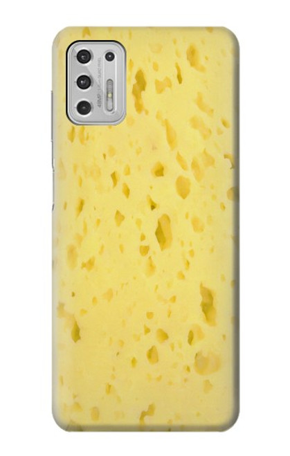 W2913 Cheese Texture Hard Case and Leather Flip Case For Motorola Moto G Stylus (2021)
