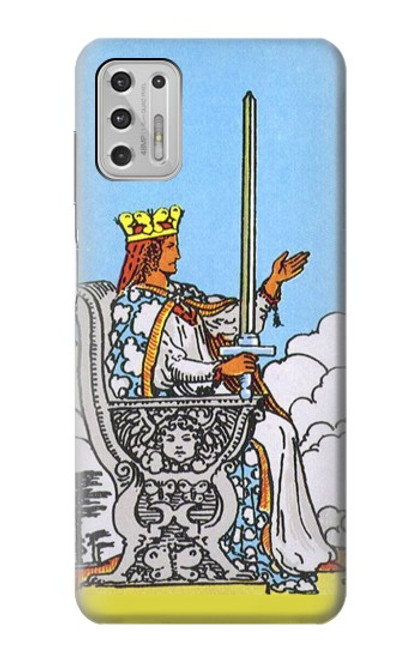 W3068 Tarot Card Queen of Swords Hard Case and Leather Flip Case For Motorola Moto G Stylus (2021)