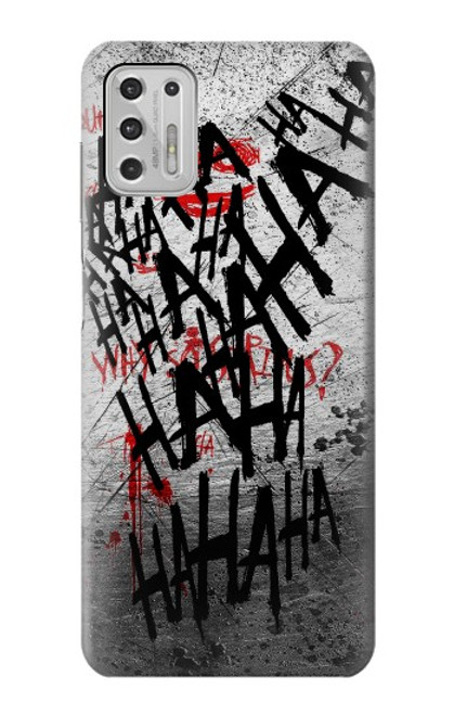 W3073 Joker Hahaha Blood Splash Hard Case and Leather Flip Case For Motorola Moto G Stylus (2021)