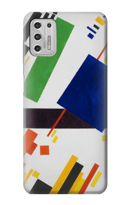 W3343 Kazimir Malevich Suprematist Composition Hard Case and Leather Flip Case For Motorola Moto G Stylus (2021)