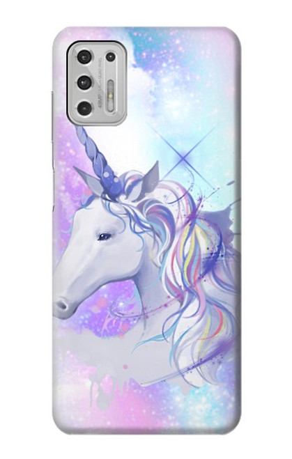 W3375 Unicorn Hard Case and Leather Flip Case For Motorola Moto G Stylus (2021)