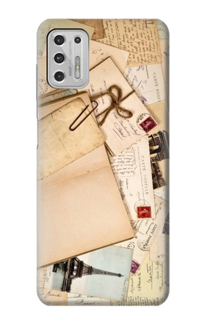 W3397 Postcards Memories Hard Case and Leather Flip Case For Motorola Moto G Stylus (2021)