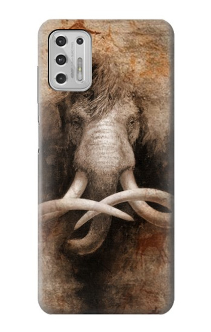 W3427 Mammoth Ancient Cave Art Hard Case and Leather Flip Case For Motorola Moto G Stylus (2021)