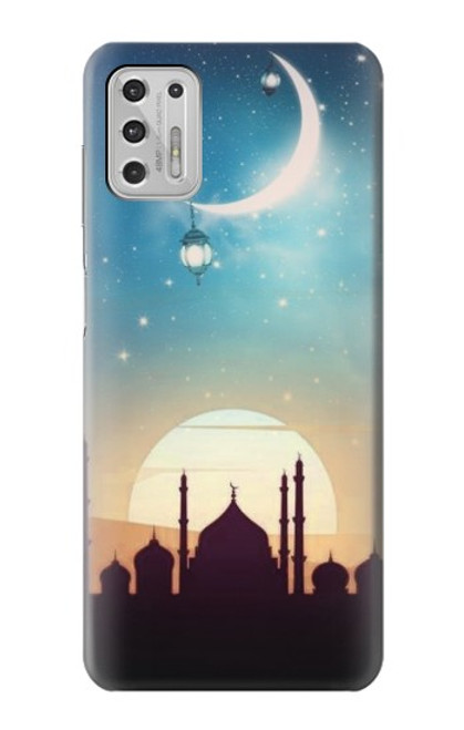 W3502 Islamic Sunset Hard Case and Leather Flip Case For Motorola Moto G Stylus (2021)