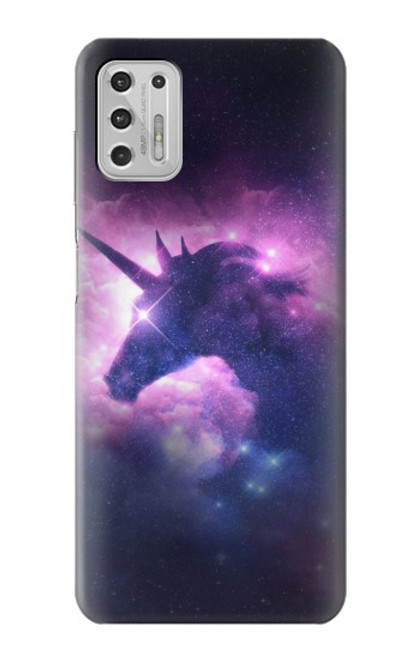 W3538 Unicorn Galaxy Hard Case and Leather Flip Case For Motorola Moto G Stylus (2021)