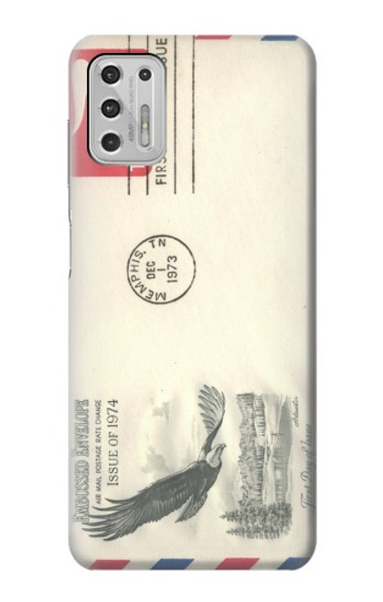W3551 Vintage Airmail Envelope Art Hard Case and Leather Flip Case For Motorola Moto G Stylus (2021)
