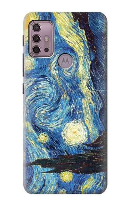 W0213 Van Gogh Starry Nights Hard Case and Leather Flip Case For Motorola Moto G30, G20, G10